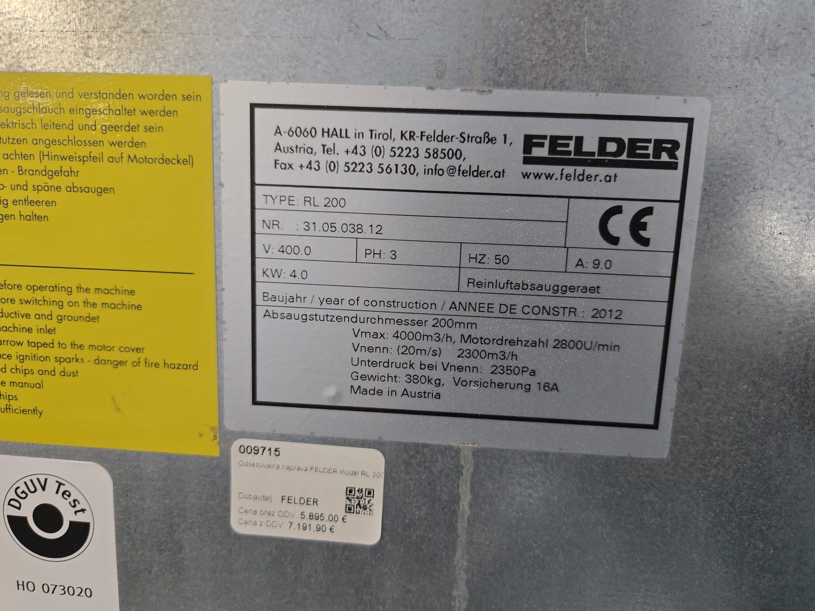 FELDER RL200 -2