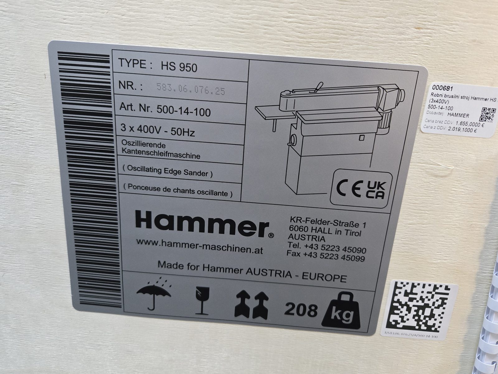 HAMMER HS950 - 2