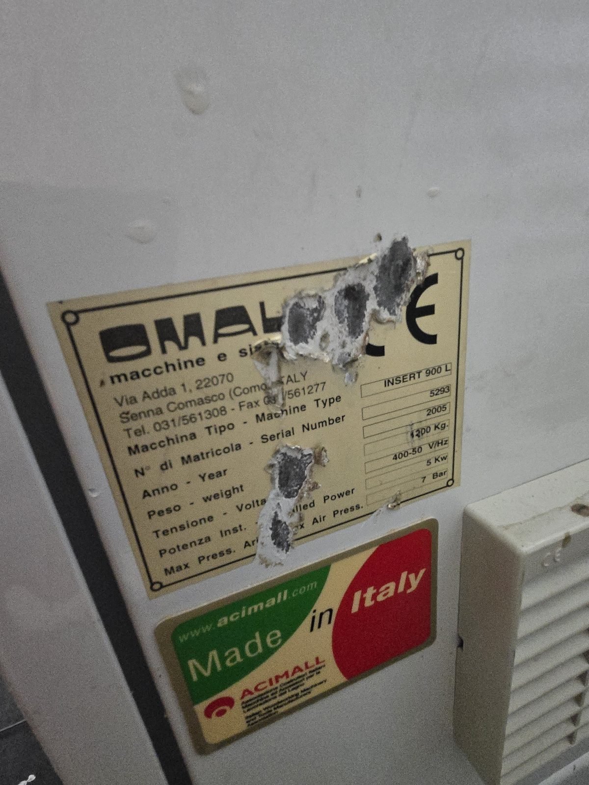 OMAL INSERT