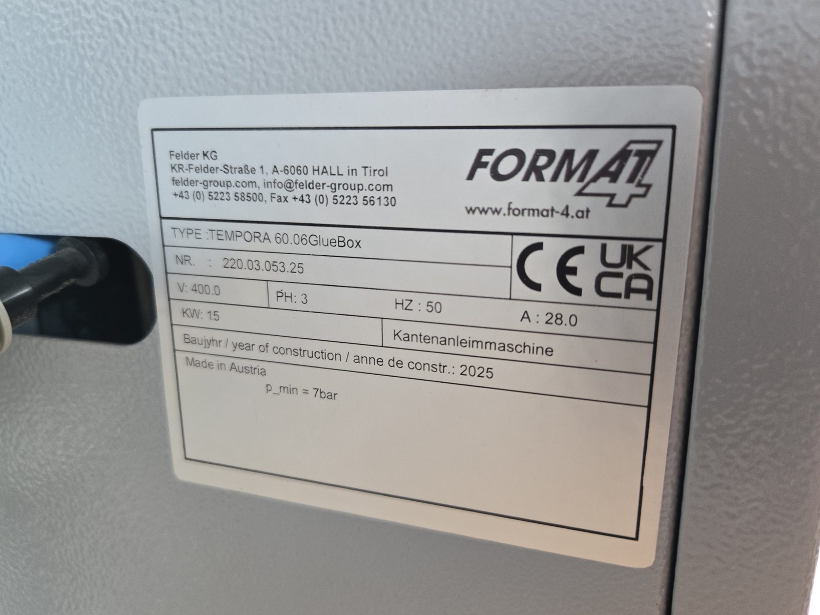 TEMPORA 600 Gluebox